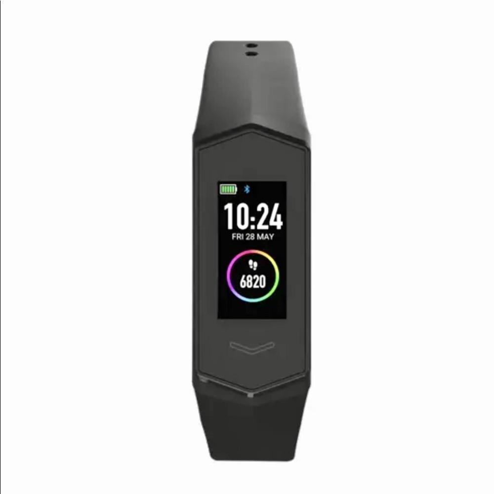 Kore 2.0 Fitness Tracker For Steps Calories Sleep Silicone Band Vitals